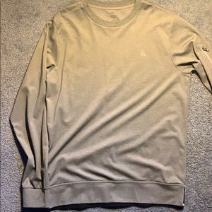 Grey Calvin Klein Long Sleeve Shirt